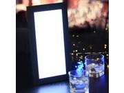 5.5x11 LED Back Lit Single Panel Illuminated Menu Cover Holder Bar Night Club