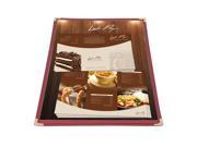 30pc Menu Cover 8.5x14 Single Page Fold 2 View Burgundy Double Stitch Restaurant