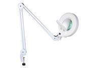 5x Diopter Facial Magnifying Lamp Magnifier w Bench Clamp Salon Beauty Inspection Light