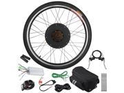 48V 1000W 26 Rear Wheel Electric Bicycle Hub Motor E Bike Cycling Conversion Kit