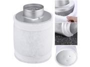 4 150CFM Hydroponic Filter Air Carbon Filters Odor Control Scrubber for Inline Exhaust