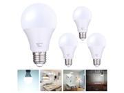 4x 12W A22 LED Light Bulbs E27 6500K Cool White Equivalent to 80W Incandescent