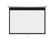 Instahibit™ 92 16 9 80 x 45 Wall Mount Manual Pull Down Projection Projector Screen White