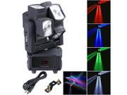 8x10W 4in1 Double Wheel LED Moving Head Light RGBW DMX Stage Bar KTV Disco Party