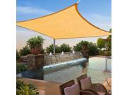12 x12 Square Sun Shade Sail UV Blocking Canopy Outdoor Patio Lawn w Free Rope
