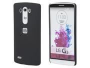 Soft Touch PC Case for LG G3 Black