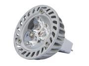 4 Watt 25W Equivalent MR 16 GU 5.3 LED Bulb 300 Lumens Warm Soft 3000K Non Dimmable 12165