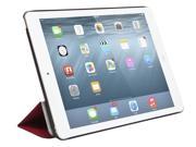 Synthetic Leather Stand Cover with Magnetic Latch for iPad Air 2 Red 12440