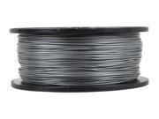 Premium 3D Printer Filament PLA 1.75MM 1kg spool Silver