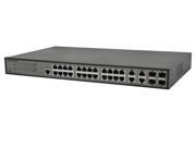 24FE 4 Combo Port Gigabit Ethernet SNMP Switch