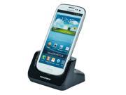Monoprice CaseDuo Charge Sync Dock 2nd Battery Cradle for Samsung Galaxy SIII Black