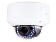 Monoprice TVI Dome Camera IP66 Rated Vandal Proof 2.8 12mm Vari focal 2MP HD1080P 1 2.7 Sensor 24 Smart IR LEDs up to 6