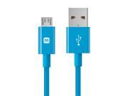 Monoprice Select Series USB A to Micro B Charge Sync Cable 3ft Blue