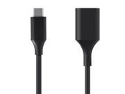 Monoprice USB 3.0 USB C Male to USB A Female Cable 1.5ft