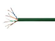 Monoprice 250FT Cat5e Bulk Bare Copper Ethernet Cable UTP Solid Riser Rated CMR 350MHz 24AWG Green