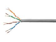 Monoprice 250FT Cat5e Bulk Bare Copper Ethernet Cable UTP Stranded In Wall Rated CM 350MHz 24AWG Gray