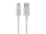Monoprice Luxe Series USB A to Micro B Charge Sync Cable 6ft White