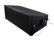 Monoprice Stage Right MiniRay 652 Active Line Array Dual 6.5 inch with 1.5 inch Compression Driver 300W