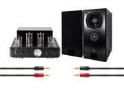 Monoprice Tube Amp System with Bluetooth 50 watt Stereo Hybrid with Monolith K BAS Speakers