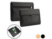 Cooper Cases(TM) Envelope Universal 9" - 10.1" Tablet Business-Style Portfolio Sleeve in Black w/ Built-in Card Slot, Stylus/Pen Holder & Pocket Features Cooper Cases(TM) Envelope Universal 9" - 10.1" Tablet Business-Style Portfolio Sleeve in Black w/ Built-in Card Slot, Stylus/Pen Holder & Pocket Features