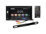 SOUNDSTORM DD663BR 6.2 Double DIN In Dash Touchscreen Multimedia Player with Bluetooth R License Plate Camera
