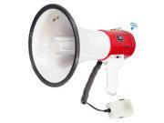 Bluetooth Megaphone Bullhorn with AUX 3.5mm Input Built in USB Flash SD Memory Card Readers and Siren