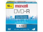 MAXELL 635040 635045 638004 4.7GB DVD Rs 10 pk