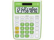 CASIO MS 10VC GN 10 Digit Calculator Green