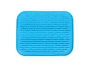 Forti USA Silica Anti slip Sticky Pad Auto Car Dashboard Mat for Cell Phone Electronic Devices Blue Color
