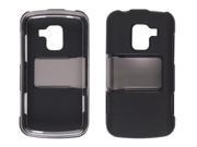 Wireless Solutions Hybrid Slide Snap Case for LG Enlighten VS700 Smoke Black