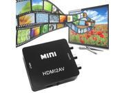 MegadreamÂ® 1080P Mini HD Video Converter Box HDMI to 3RCA