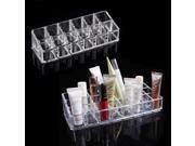 Makeup Cosmetics Lipstick Acrylic Organizer Stand Display Holder Storage Rack