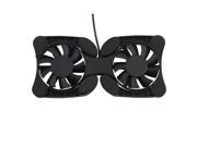 1 PC USB Double Fans Port Mini Portable Octopus Notebook Fan Cooler Cooling Pad For 14 inch Laptop with LED Light