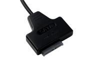 USB 2.0 to 7 6 13Pin SATA Laptop CD DVD Blu ray Optical Drive Adapter Cable