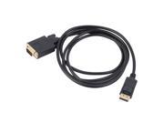 1.8M DP Display Port Male to VGA Male RGB D SUB Cable Adapter HDTV New