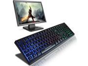 New Style New Led Keyboard Colorful Backlight Gaming Keyboard USB Wired