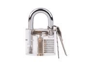 Pick Cutaway Visable Padlock Lock For Locksmith Practice Training Skill Set
