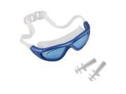 Swim Goggle With Anti Fog UV Protective Plain Mirrored Curve Lens For Adult