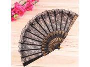 Chinese Vintage Fancy Dress Costume Party Bar Dancing Folding Lace Hand Fan?