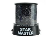 Night Romatic Gift Home Cosmos Star Sky Master Projector Starry Night Light Lamp LED Romantic Flashing Star Moon Sky