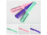 DIY Hair Razor Comb Scissor Professional Home Thinning Trimmer Hairdressing