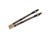 Extra Long Excellence Eyebrow Eye Liner Pencil Brown Black With Sharpener Lid