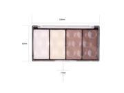 4 in 1 Four Color Contour Shading Pressed Powder Highlight Make up Cosmetic