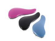 Magic Detangling Handle Tangle Shower Hair Brush Comb Salon Styling Tamer Tool Blue