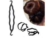 Women s Fashion Magic Hair Twist Styling Clip Stick Bun Maker Braid Tool