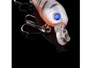 New Lot 9pcs Plastic Fishing Lures Bass CrankBait Crank Bait Tackle 4.5cm 4g