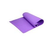 YKS 6mm Thick Non Slip Yoga Mat Exercise Fitness Lose Weight 68x24x0.24in. Purple