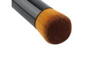 Professional Soft Fiber Angled Flat Top Foundation Powder Brush Cosmetic Tool