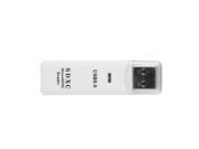 2 in 1 High Speed USB 3.0 Card Reader Micro Secure Digital Memory Card SDXC TF T Flash Memory Card Reader Adapter Black White