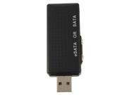USB 2.0 to eSATA external 3Gbps Convertor Adapter for 2.5 3.5inch hard disk
